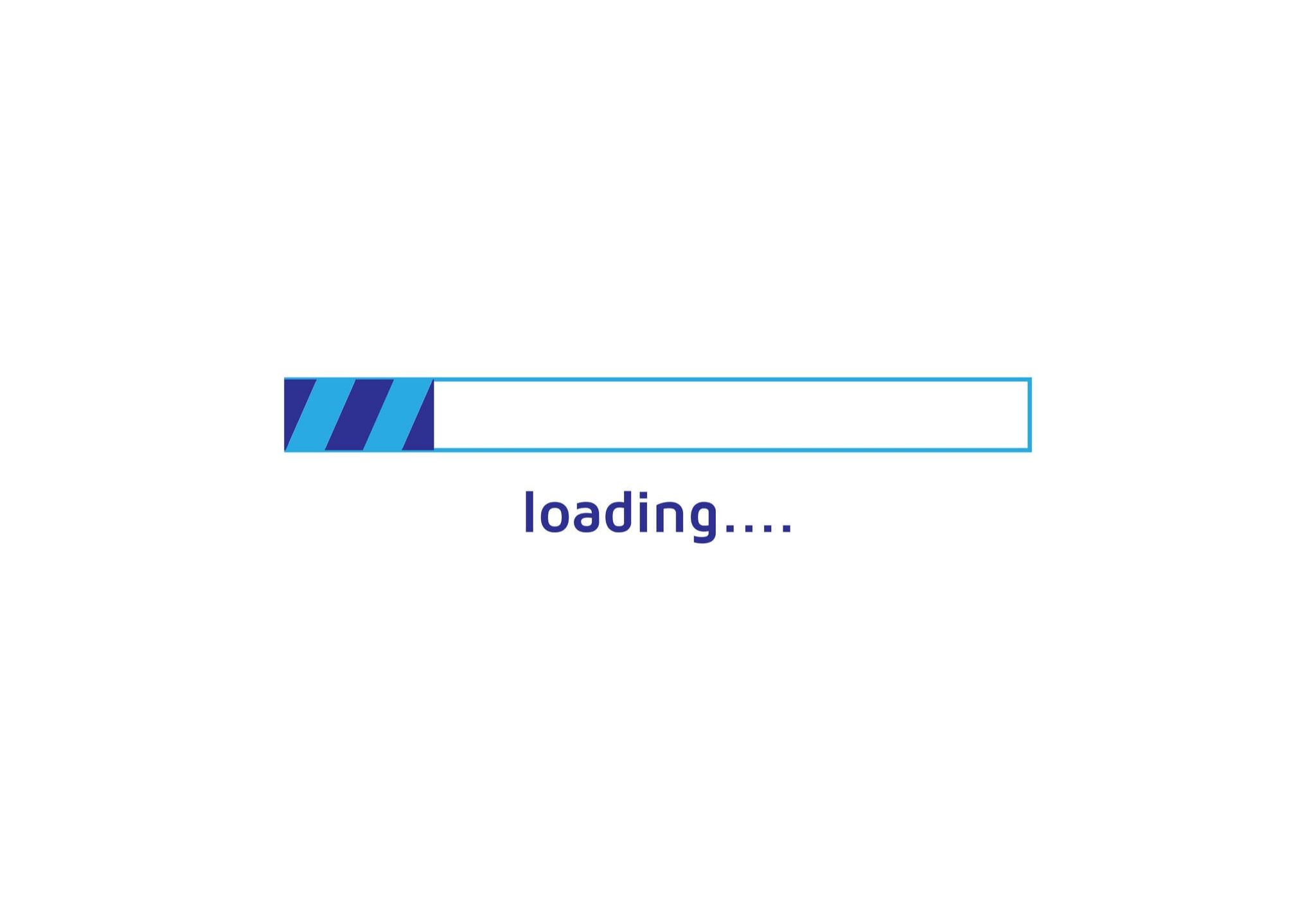 vector progress loading bar, loading icon, loading illustration