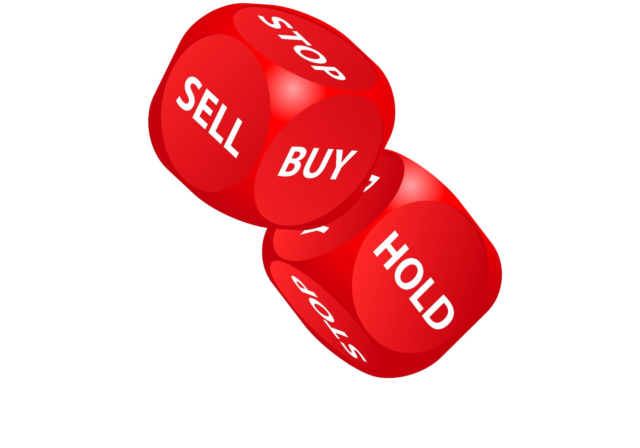 dice of stock dice of stock